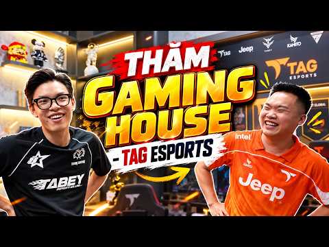 Vlog đi thăm Gaming House của Tag Esports ✨