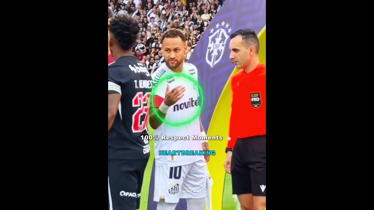 The Side of Neymar Most People Never See. #football #respect #fyp