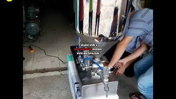 máy chiết rót sate, máy chiết rót tương ớt, máy chiết rót dịch sệt 1 vòi, 0909134877