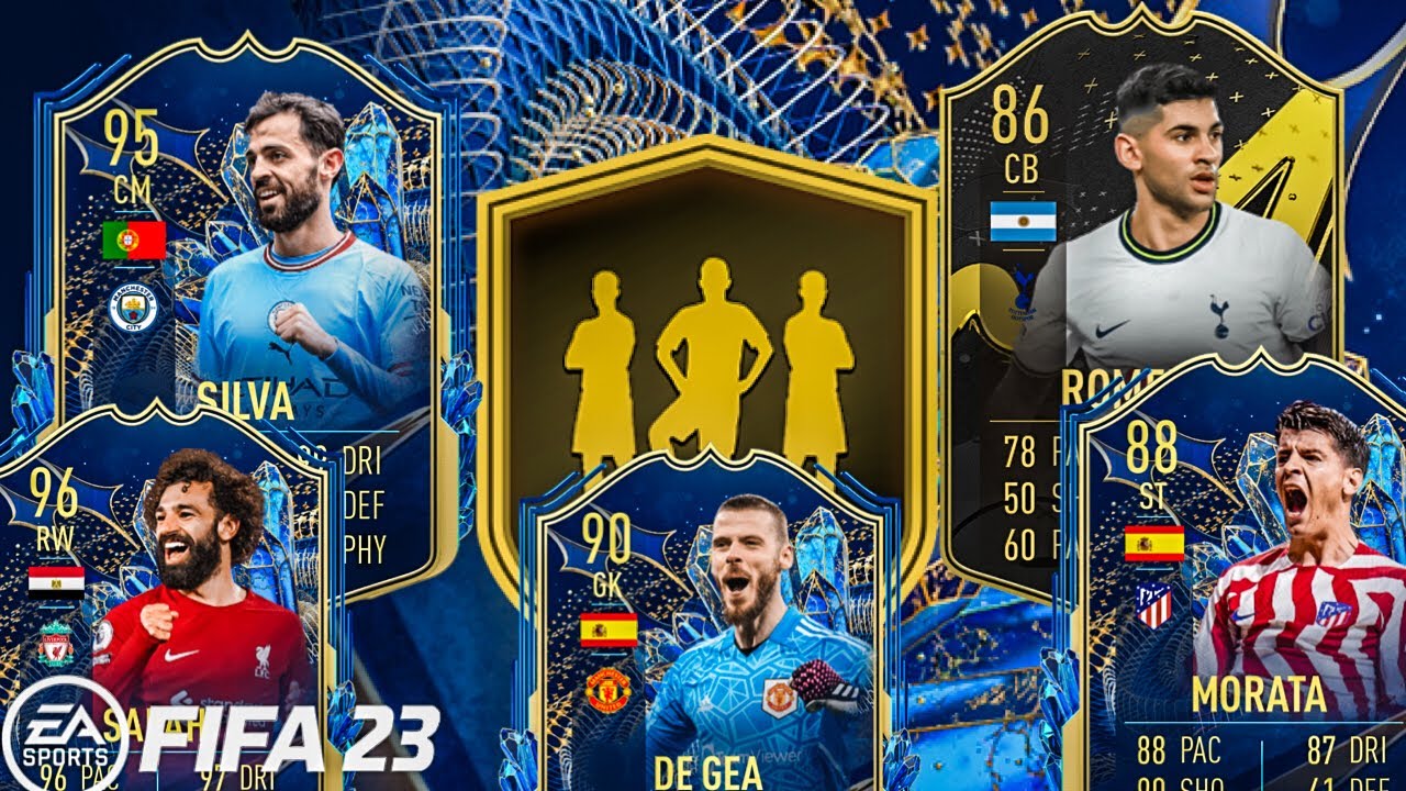 FIFA 23: OPENING 7x 81+ TOTW UPGRADE PACKS FOR TOTS  - FUT23