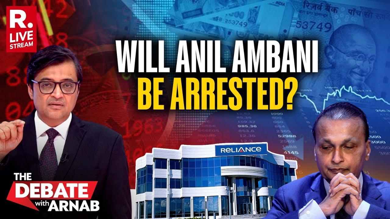 Debate With Arnab LIVE: Has Anil Ambani Empire Come Under Freeze?