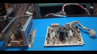 WG V2000 Vector Monitor Chassis and HV PCB Repair - 4/17/22
