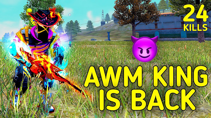 SOLO VS SQUAD || AWM KING IS BACK🔥!!! WITH 2 X AWM DEADLIEST COMBO💀 || 99% HEADSHOT INTEL I5