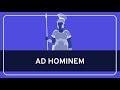 CRITICAL THINKING - Fallacies: Ad Hominem [HD]