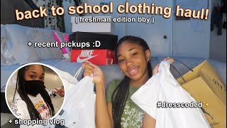 BACK TO SCHOOL CLOTHING SHOPPING + TRY ON HAUL