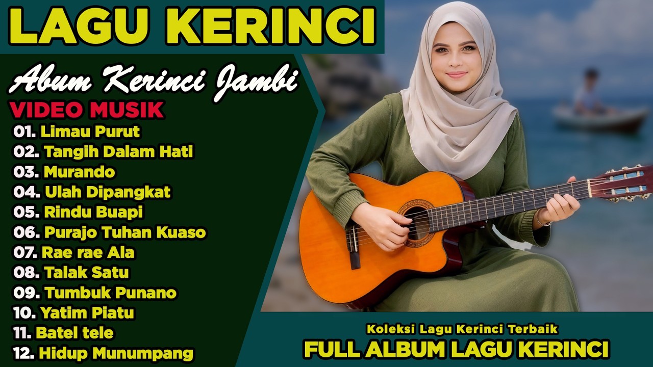 Video Musik Lagu Daerah Kerinci Jambi Full Album Terbaru 2026 Termenung jadinya