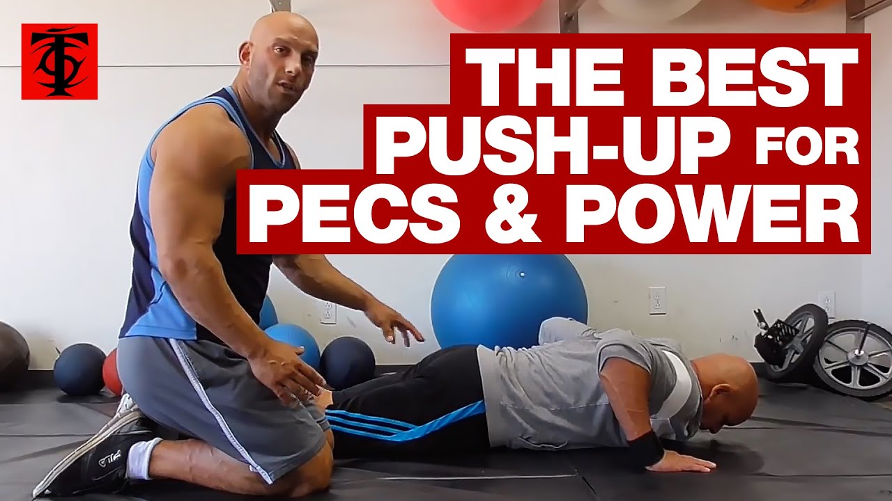 How To Do Hand Release Push-Ups chest exercises no weights