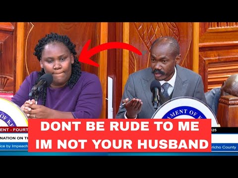 DONT BE RUDE TO ME IM NOT YOUR HUSBAND!Crazy drama!Lawyer Elisha Ongoya loses temper on lady witness