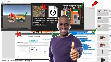 Best Trick to Download Any Sketchfab Model with Textures in 1 Click Fix Missing Textures!
