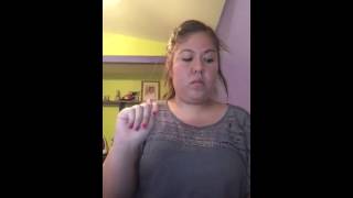 ASL 2 - Unit 13 - Vocabulary Video