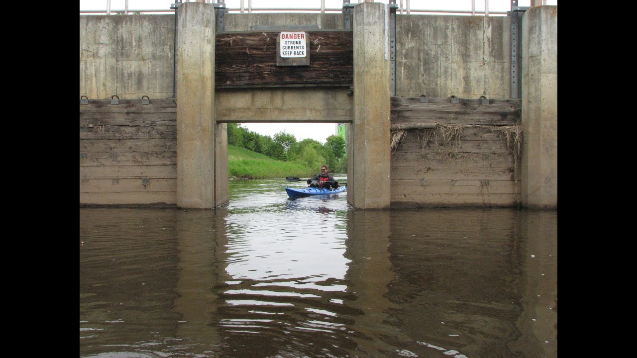 Kayaking the Neebing river & Thunder Bay Ontario Waterfront YouTube