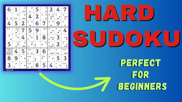 Hard Sudoku Solved With Easy Tricks! (Perfect for Beginners)