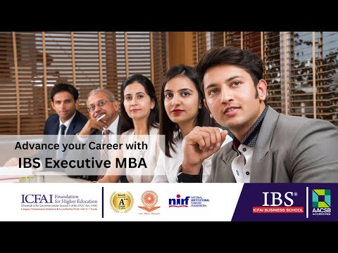 Advance your Career with IBS Executive MBA