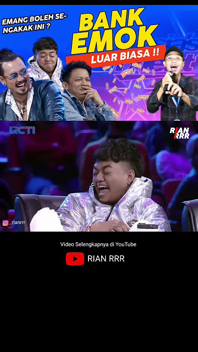 NGAKAK LAGU BANK EMOK #shorts #rianrrr #bankemok #dangdut #ngakakkocak #viralvideo