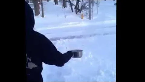 Boiling To Frozen Water Damn Fails