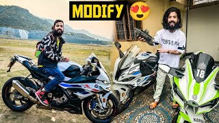 Apni New Superbike BMW S1000RR Ki Modification Shuru Hogai Ride Ke Liye 😍