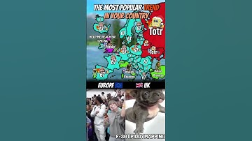 The Most Popular Trend In Your Country 🎦 #mapping #map #shorts #popular #fyp