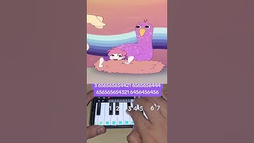 Garten of Banban Finger Heart (Fancy Refill) ‪@fash‬ - Piano Tutorial