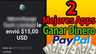 [BRUTAL] 😱LAS MEJORES 2 APPS 💸PAGANDO + PRUEBAS DE PAGO | Soy Ronny