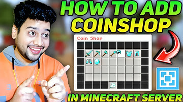 How To Add Coin Shop in Minecraft Server | How To Add Coin Shop in Aternos | MobCoins Plugin