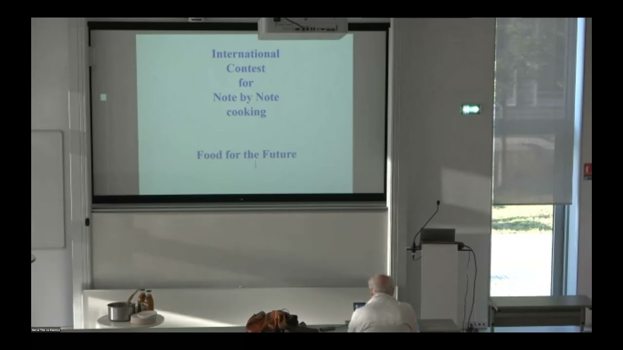 Finals of the 13th International Contest for Note by Note Cooking