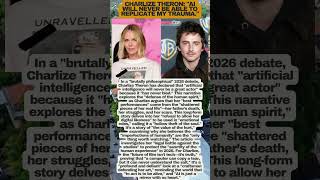 Charlize Theron vs. AI: "You Can’t Copy My Pain" ߤߚ #CharlizeTheron #ai