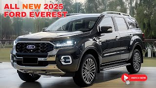 First Look! 2025 Ford Everest Model! - Hybrid and More Powerful!