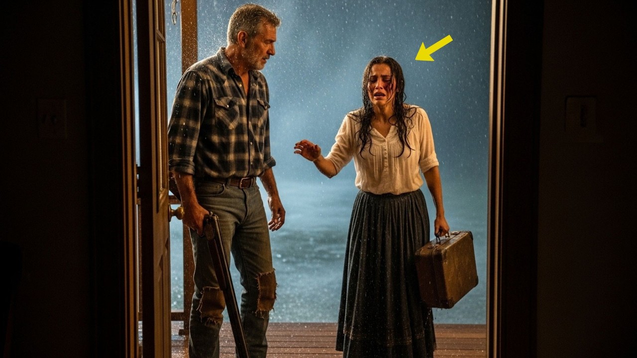 Solo necesito un techo esta noche”, suplicó ella, y el ranchero viudo no la dejó ir.