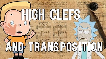 High clefs (so-called Chiavetta) and transposition