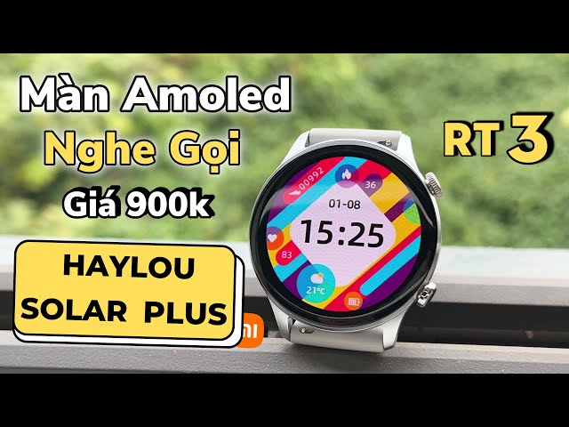 Haylou Solar Plus RT3 : SmartWatch Tốt Nhất 2023 Phân Khúc Dưới 1 Triệu | KHÔNG CÓ ĐỐI THỦ !