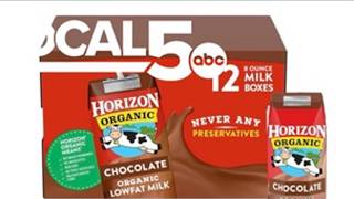 Horizon Organic chocolate milk has been recalled