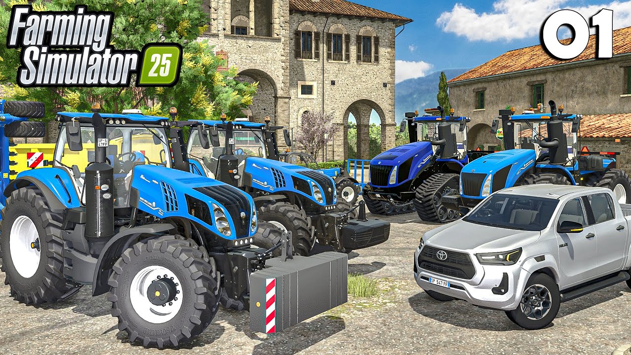 WELCOME TO SUNNY ITALIA! | Animals in ETRURIA | Farming Simulator 25