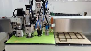 World first flatbed digital die cutting machine with automatic ejection rubber installing function.