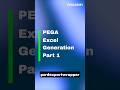 PEGA Excel Generation with pzrdexportwrapper in Pega 8.8 | Part1  #pega #pegademy #excel