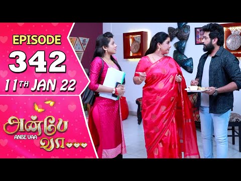 Anbe Vaa Serial | Episode 340 | 8th Jan 2022 | Virat | Delna Davis | Saregama TV Shows Tamil