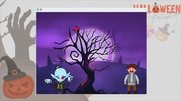 Thử thách làm game Truyền thuyết Halloween CODEKITTEN (Nền tảng lập trình Scratch thuần Việt)