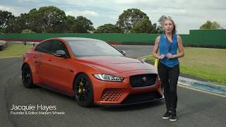 Madam Wheels track tests the Jaguar XE SV Project 8 Jaguar Xe Propeller Wheels