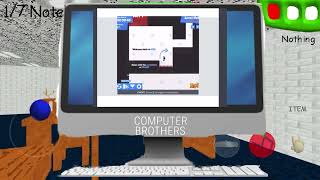 BaldiWindows Promo Baldi's Basics Computer Brothers