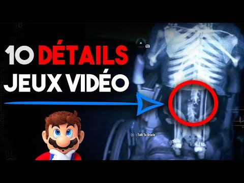 10 DÉTAILS GÉNIAUX QUE VOUS AVEZ PEUT-ÊTRE RATÉ DANS LES JEUX VIDÉO!