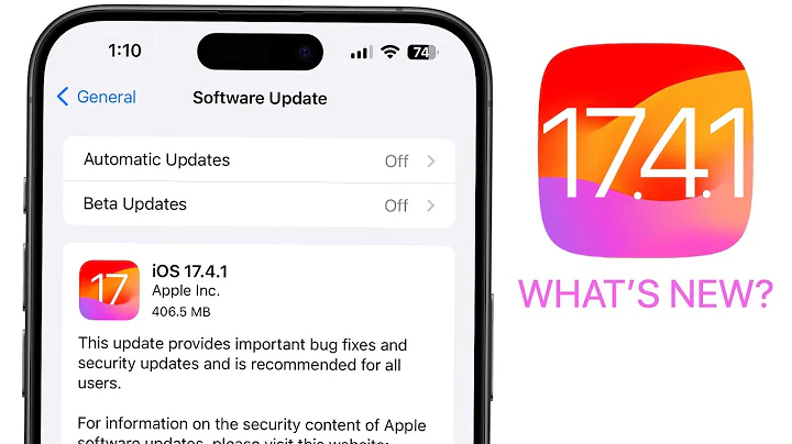 iOS 17.4.1 Released - What's New? - 天天要闻