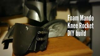 The Mandalorian Knee Rocket DIY foam cosplay build video