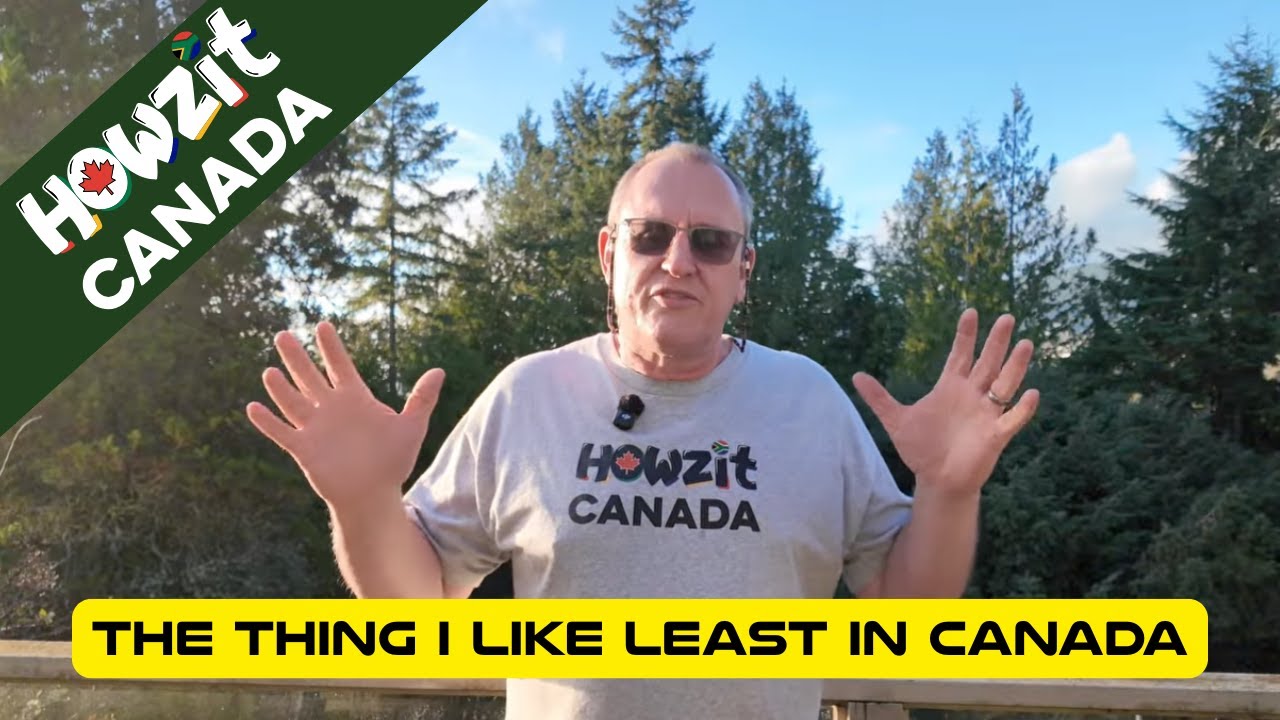 Единственное, что мне действительно не нравится в жизни в Канаде 🇨🇦 (Это не погода!)