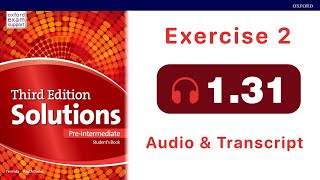 Solutions Pre-Intermediate Student's Book audio 1.31 (Exercise 2) Wealth
