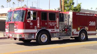 LAFD Task Force 66 & Rescue 66 Responding