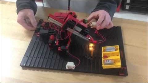 CIM Robotic Arm Fischertechnik Project