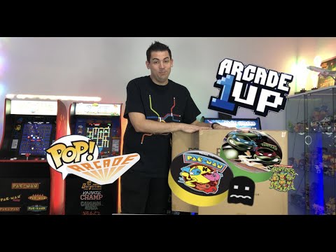 Unboxing & Building of TMNT & Pac-Man Arcade 1UP Stools! 🇦🇺 from The POP! Arcade