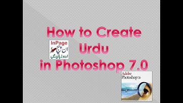 Easiest way to write Urdu in Photoshop with inPage