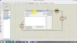 N-Channel MOSFET simulation on Proteus