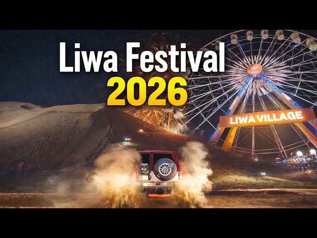 Travel vlog - You Won’t Believe This Desert Festival in UAE | Liwa Festival 2026 | Full Detailed Walking tour