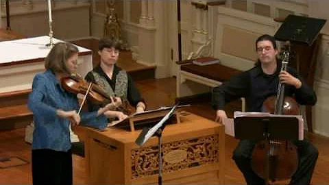 Bach Violin Sonata BWV 1021 Largo & Presto; Carla ...